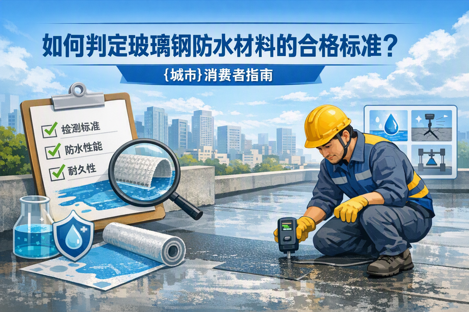 如何判定玻璃钢防水材料的合格标准? 阳泉 消费者指南