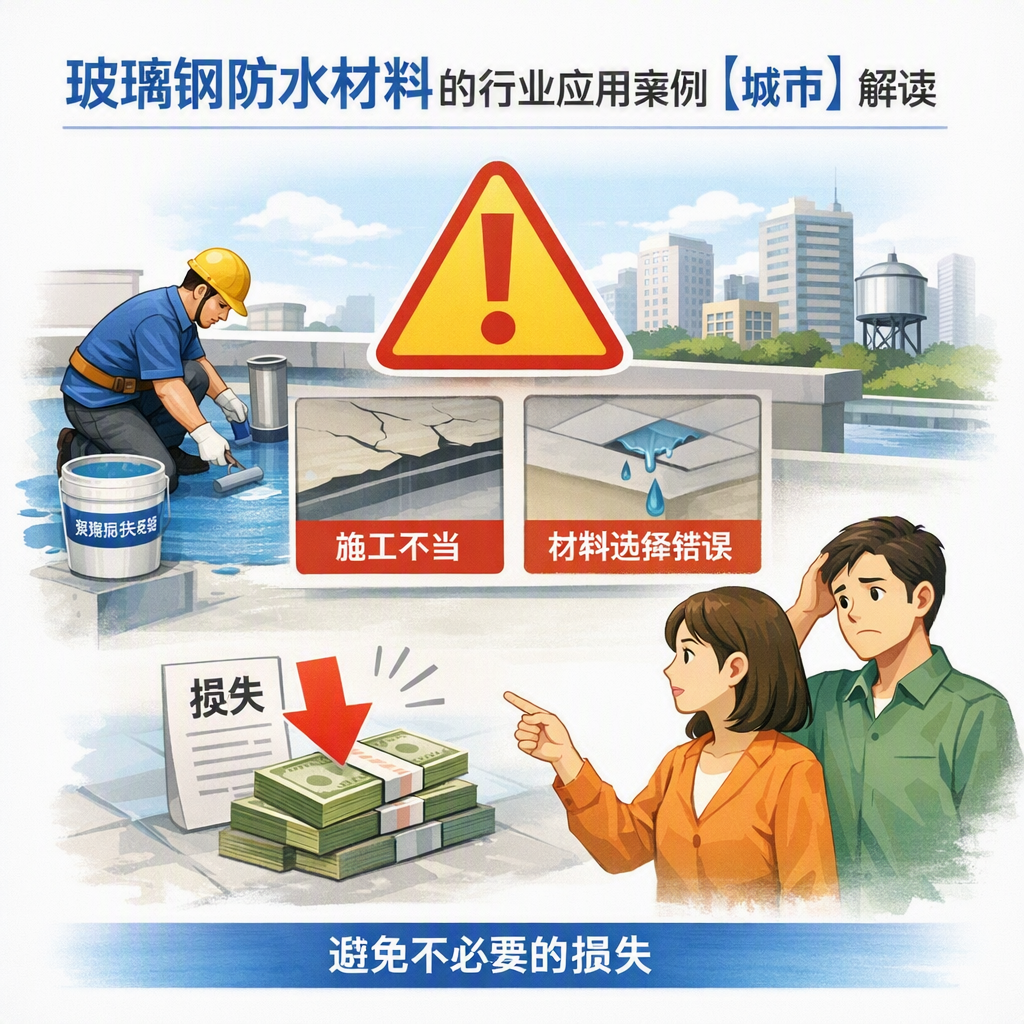 玻璃钢防水材料的行业应用案例,阳泉解读