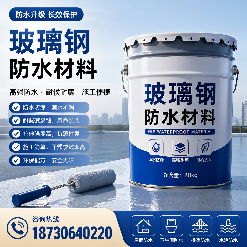 专家解析:玻璃钢防水材料的市场前景分析在 阳泉