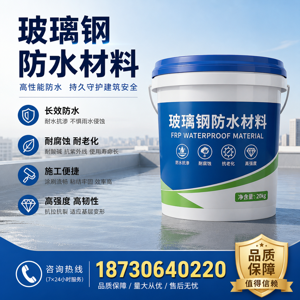 专家解析:玻璃钢防水材料的市场前景分析在 阳泉